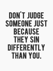 sin differently