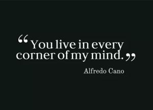 you live in every corner of my mind